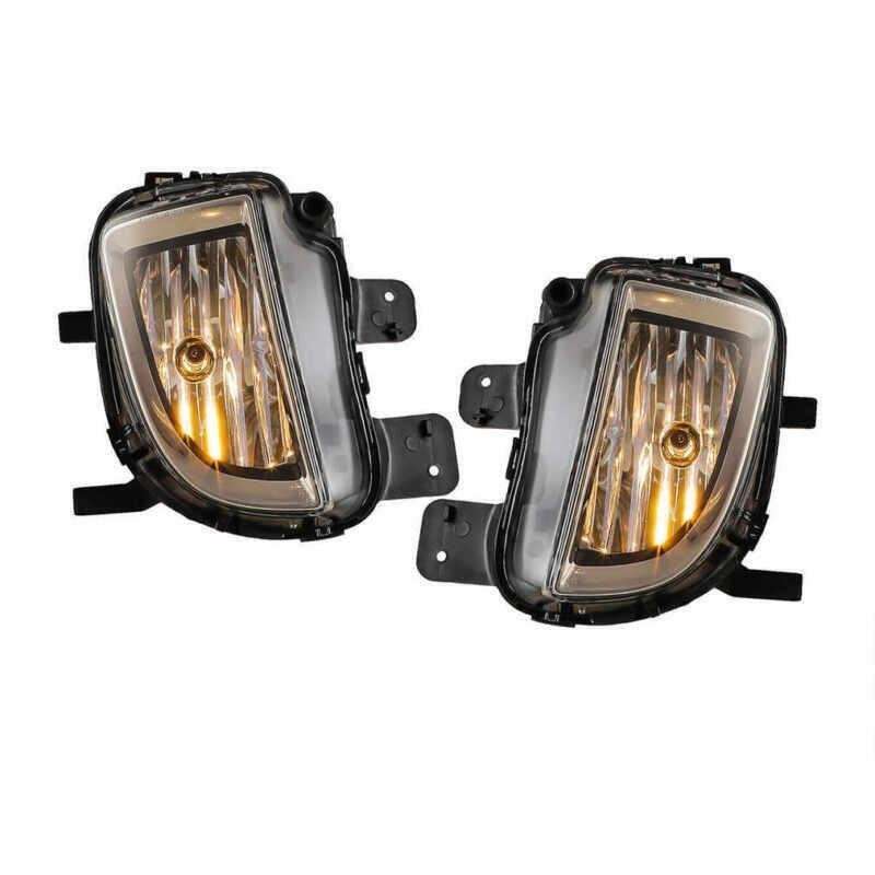 For VW Volkswagen Jetta GLI 2012-2015 Fog Lights Front Bumper Driving Lamp Pair