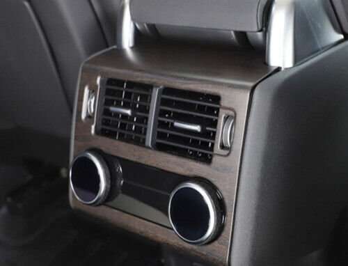 Vent Cover Rear AC Air Outlet Oak Wood Grain For Land Rover Discovery 5 2021-23