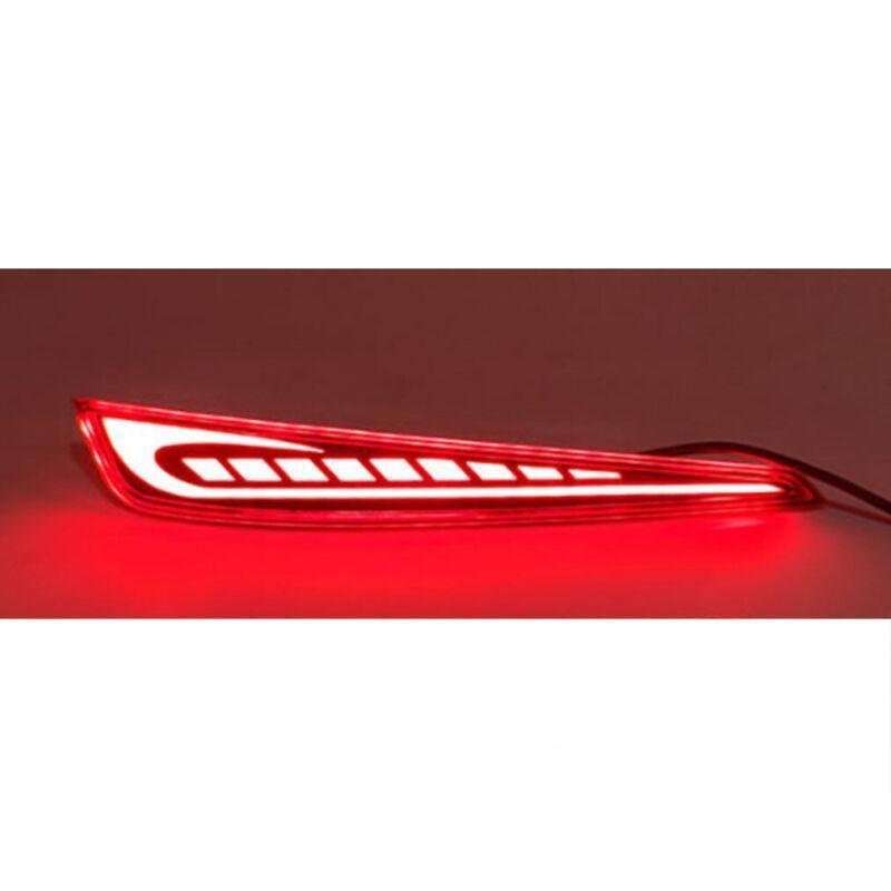 Rear Fog&amp;Brake Taillight Bumper Reflector Light For Hyundai I20 2020-2021 Pair