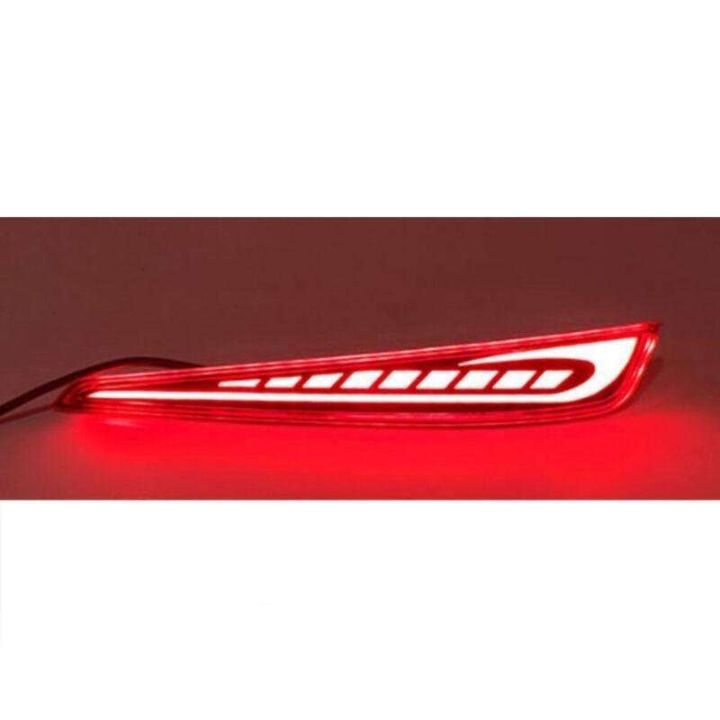 Rear Fog&amp;Brake Taillight Bumper Reflector Light For Hyundai I20 2020-2021 Pair