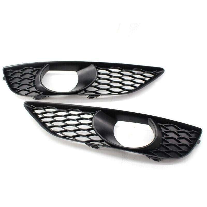Fit For AUDI Q7 S-Line 2010-15 Left &amp; Right Side Fog Light Grille Mesh Cover Set