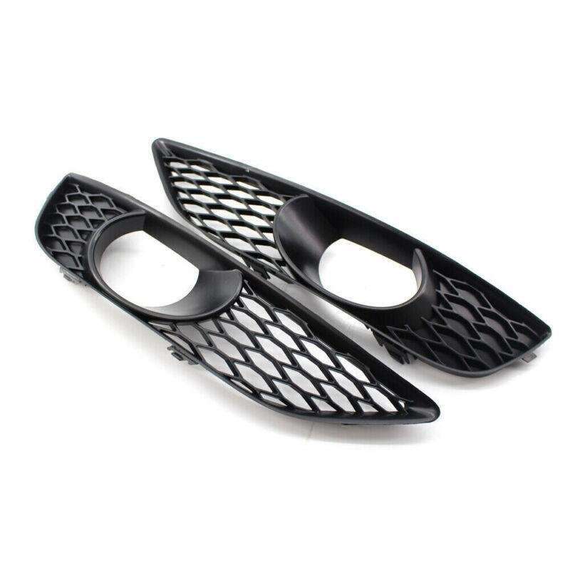 Fit For AUDI Q7 S-Line 2010-15 Left &amp; Right Side Fog Light Grille Mesh Cover Set