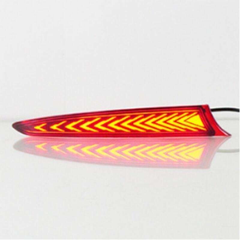 2x Rear Brake Taillight Bumper Reflector Lights For Chevrolet Monza RS 2019-24 B