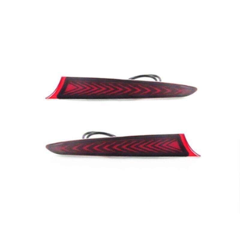 2x Rear Brake Taillight Bumper Reflector Lights For Chevrolet Monza RS 2019-24 B
