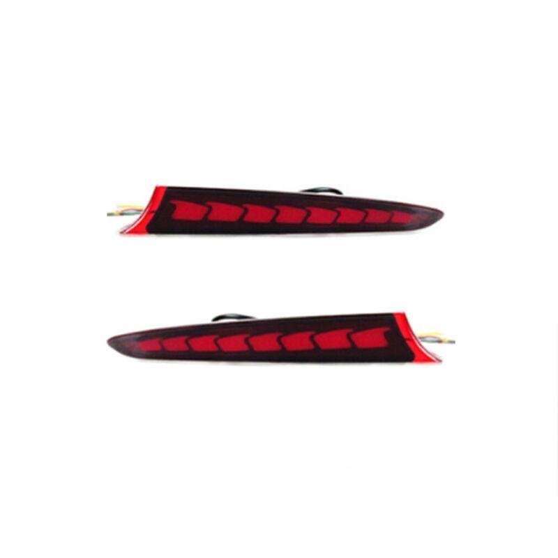 2x Rear Brake Taillight Bumper Reflector Lights For Chevrolet Monza RS 2019-24 A