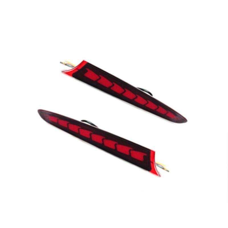 2x Rear Brake Taillight Bumper Reflector Lights For Chevrolet Monza RS 2019-24 A