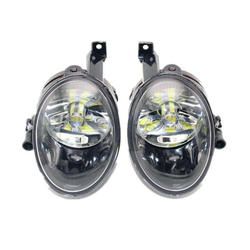 For Volkswagen VW Golf Jetta MK6 Tiguan Caddy Fog Lights Front Bumper Lamps Pair