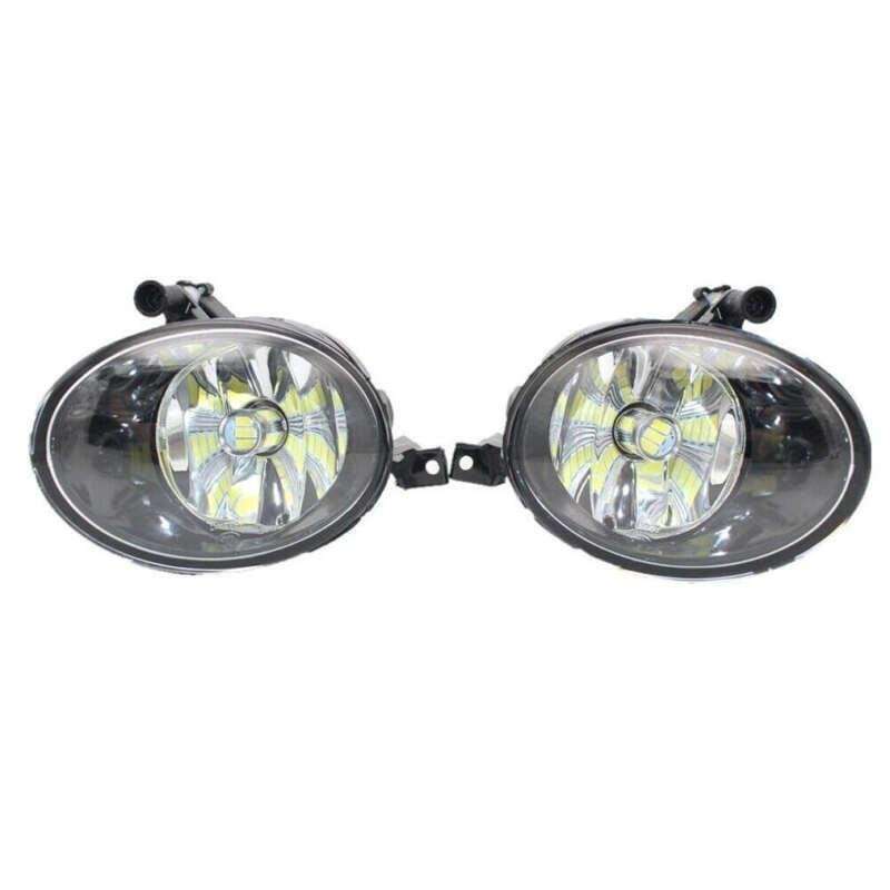 For Volkswagen VW Golf Jetta MK6 Tiguan Caddy Fog Lights Front Bumper Lamps Pair