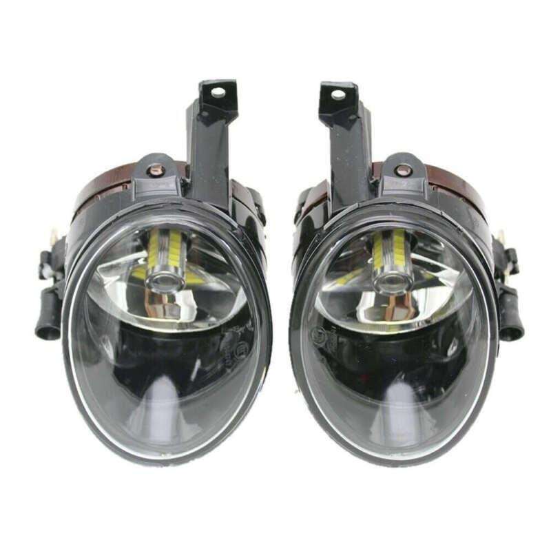 For Volkswagen VW Golf Jetta MK6 Tiguan Caddy Fog Lights Front Bumper Lamps Pair