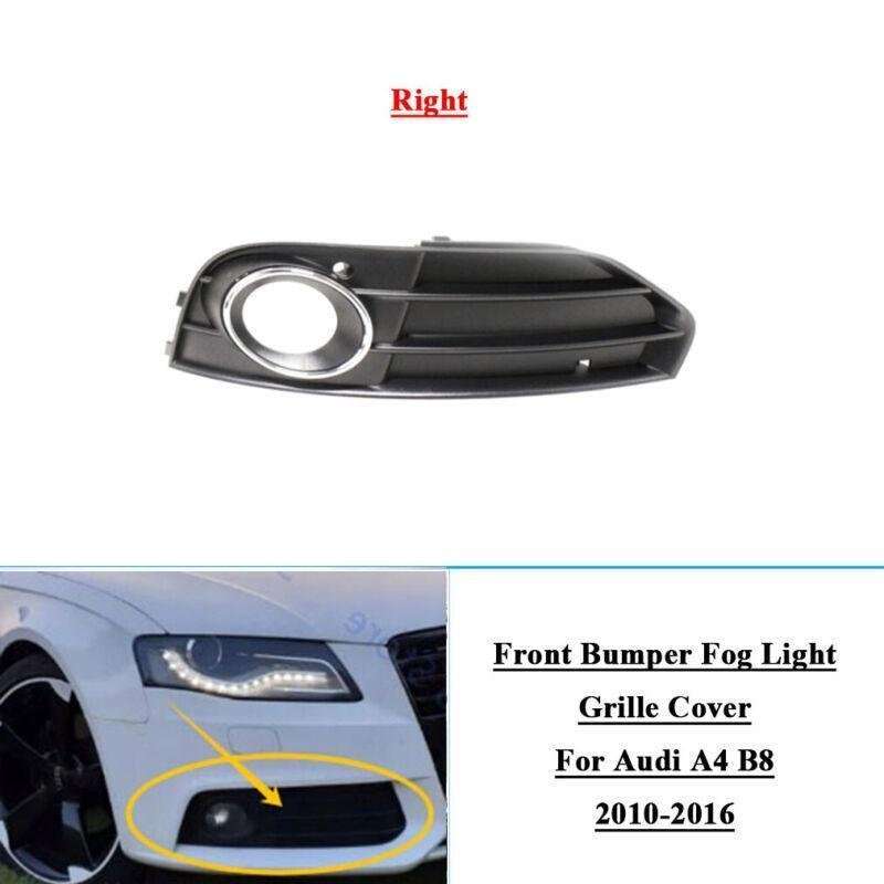 Front Bumper Fog Light Grille Cover For Audi A4 B8 2010-2016 Right 8K0807682H01C