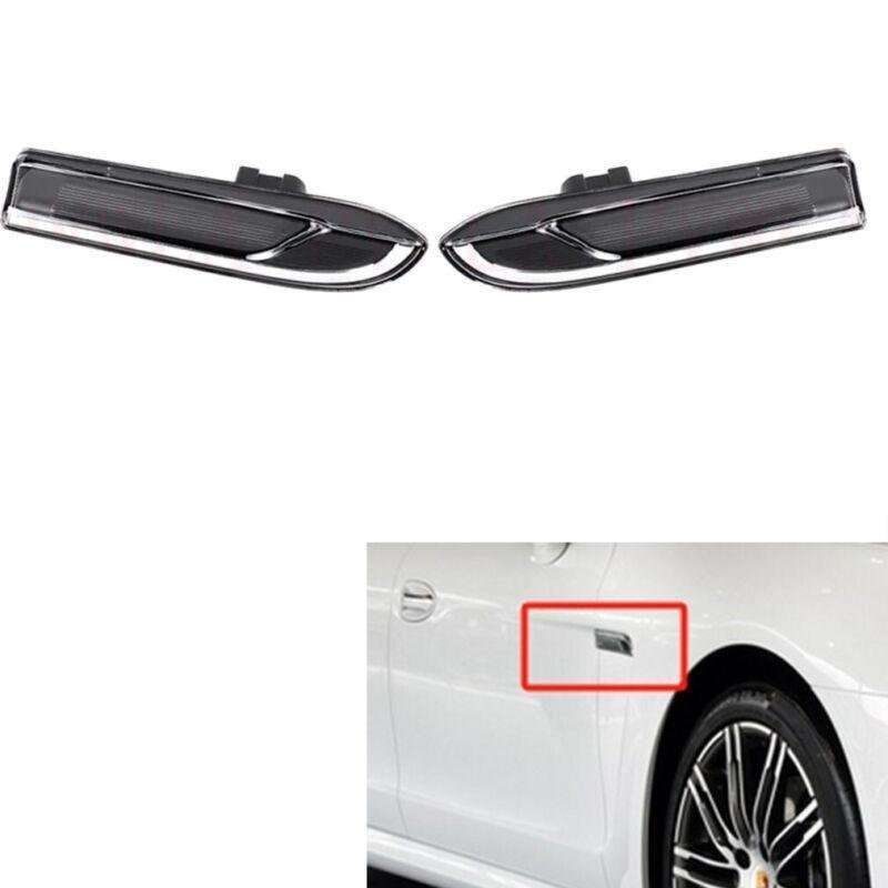 For Porsche Panamera 970 2010-2016 Fender Turn Signal Light Lamp Pair