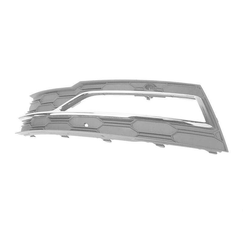 Front Bumper Fog Light Lamp Grille Chrome Cover For Skoda Octavia 2020 Left