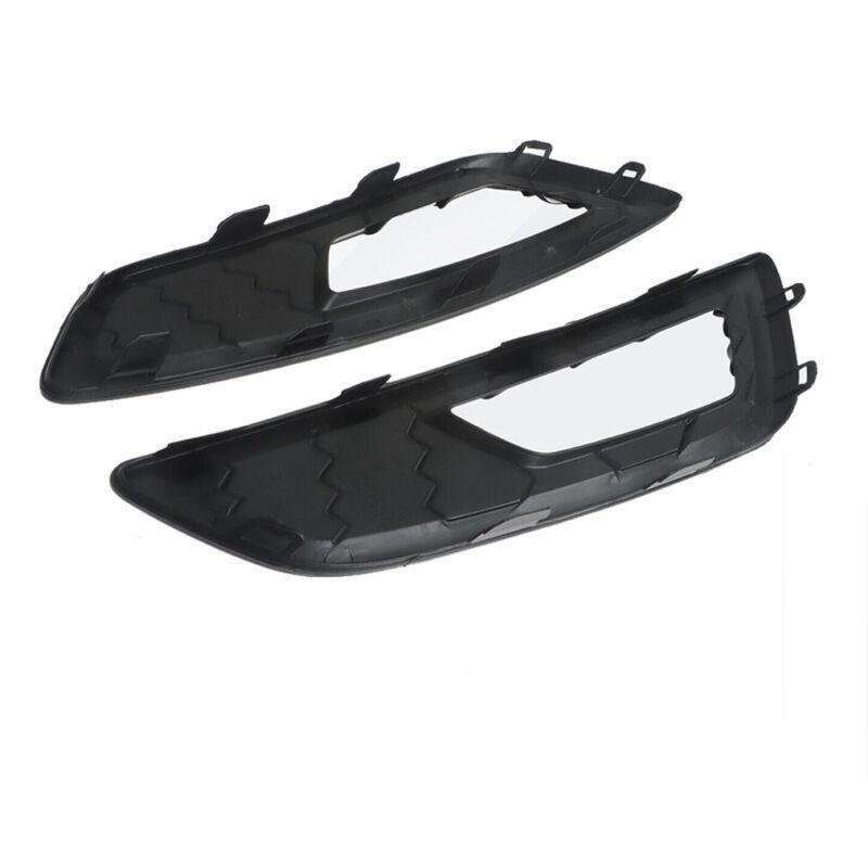 Front Bumper Light Cover Grilles For 2015-2018 Ford Focus Sports SE Pair