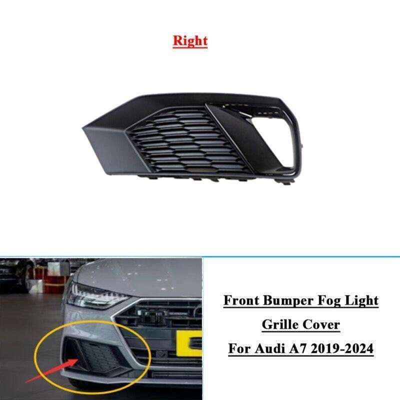 Front Bumper Fog Lamp Grille Cover For Audi A7 2019-2024 Right 4K8807648C