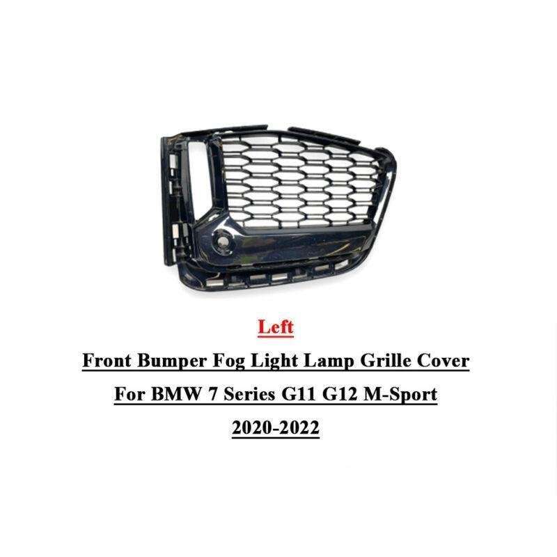 Front Bumper Fog Light Grille Cover For BMW 7 Series G11 G12 M-Sport 2020-2022 L