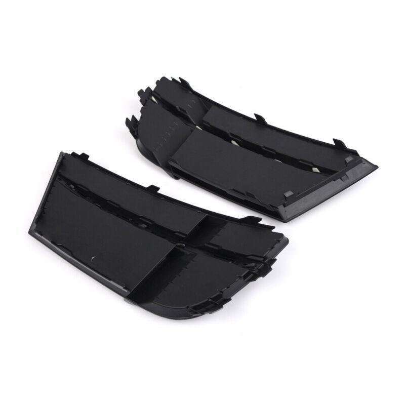 2pcs Front Bumper Fog Light Grille Covers Fits For Audi A3 S-Line S3 2017-2019