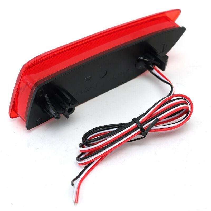 Rear Bumper Reflector Brake Lights For Toyota Corolla Lexus 2011-2013 LED Set
