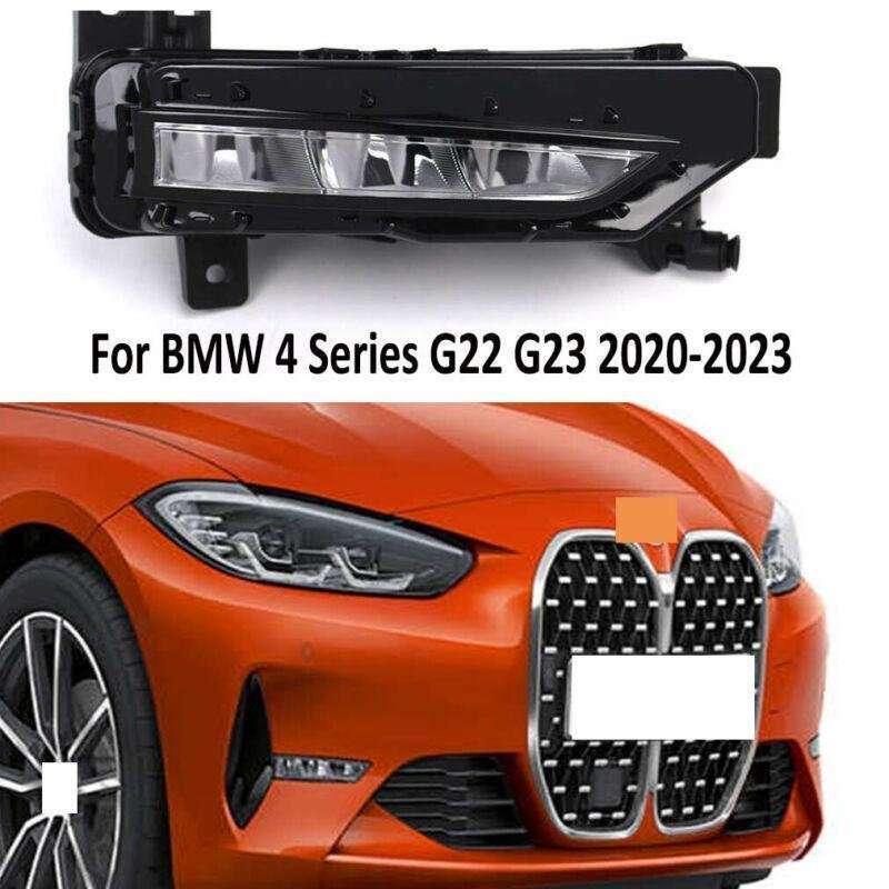 For BMW 4 Series G22 G23 420i 420D Front Bumper LED Fog Lamp Light Right Side