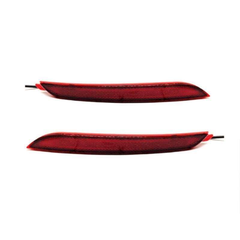 Rear Fog&amp;Brake Taillight Bumper Reflector Light For Hyundai Elantra 12-17 Pair A