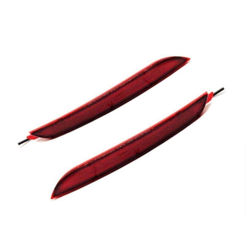 Rear Fog&amp;Brake Taillight Bumper Reflector Light For Hyundai Elantra 12-17 Pair A