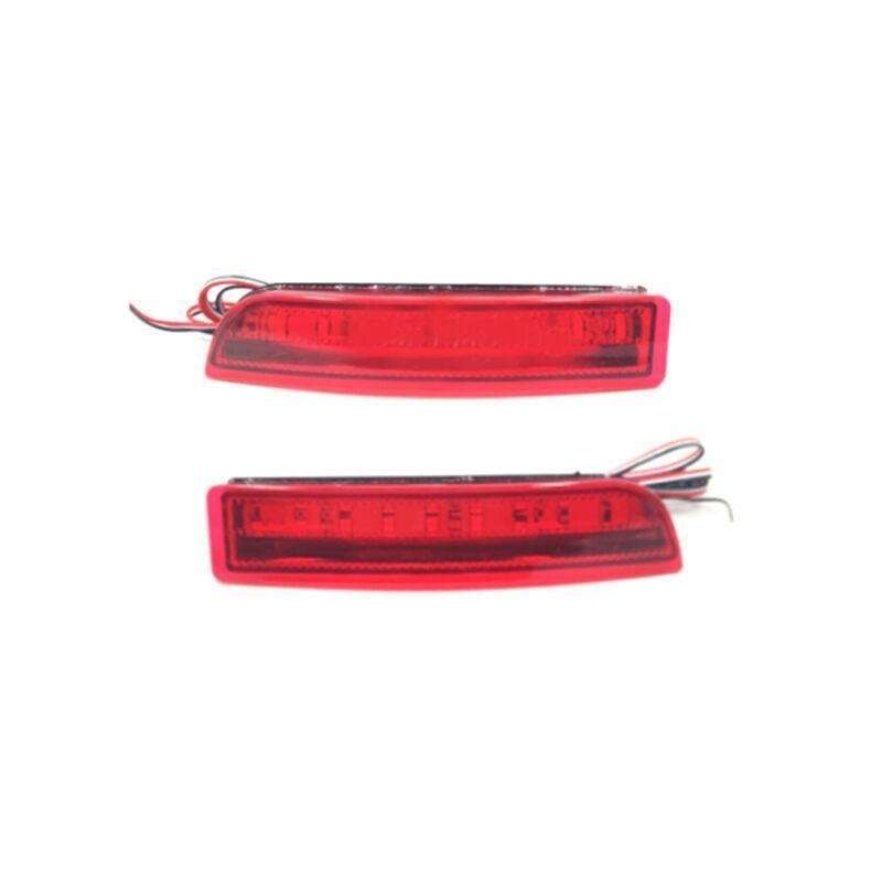 Rear Bumper Reflector Brake Lights For Toyota RAV4 06-12 Previa / Alphard Pair