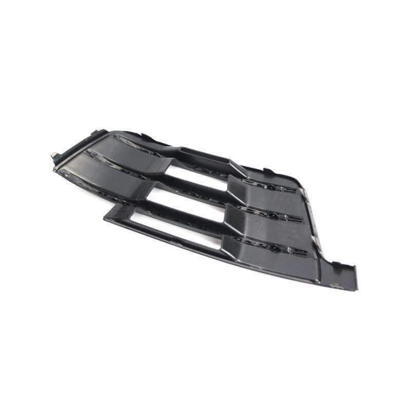 For Audi Q7 16-19 Front Bumper Left Fog Light Lamp Air Guide Grille Black Bezel