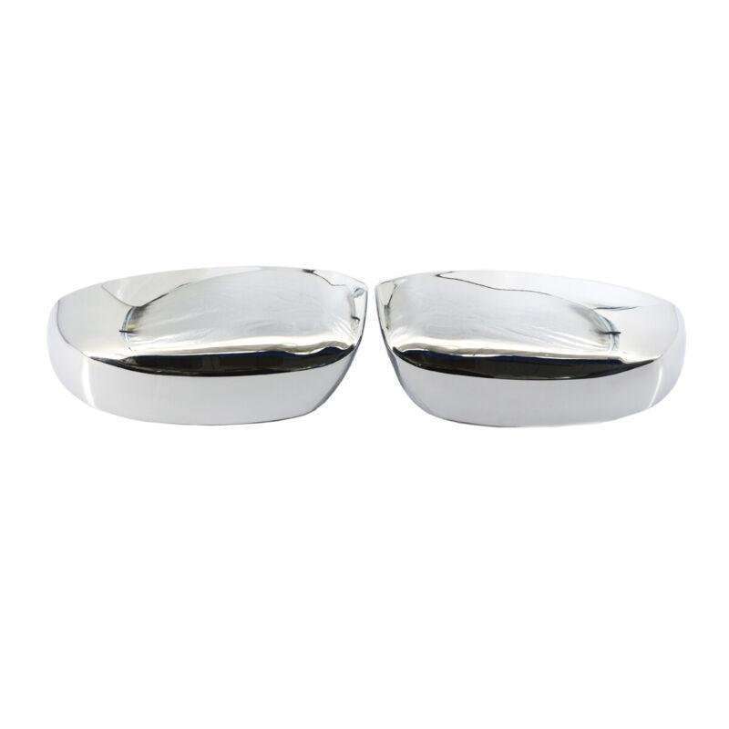 Chrome Mirror Cover Caps Fit 2007-2013 Chevrolet Silverado GMC Sierra Pair
