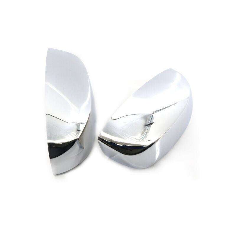 Chrome Mirror Cover Caps Fit 2007-2013 Chevrolet Silverado GMC Sierra Pair