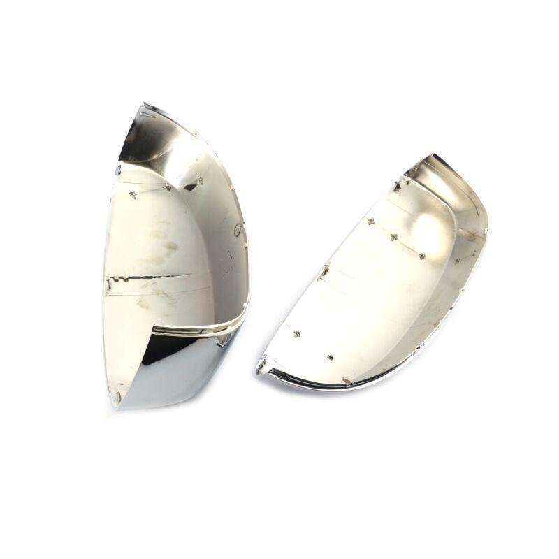 Chrome Mirror Cover Caps Fit 2007-2013 Chevrolet Silverado GMC Sierra Pair