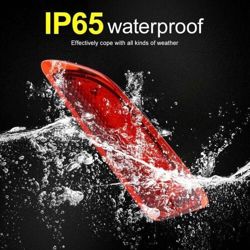 LED Rear Bumper Reflector Brake Lights Set For Toyota Corolla Lexus 2011-2013