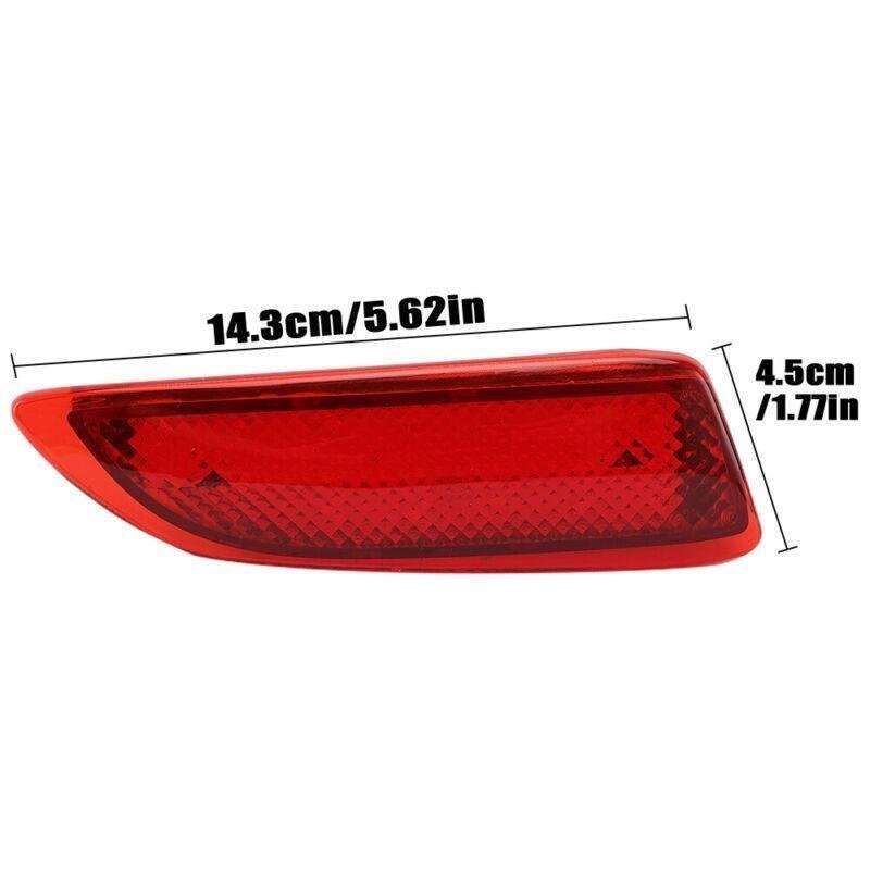 LED Rear Bumper Reflector Brake Lights Set For Toyota Corolla Lexus 2011-2013