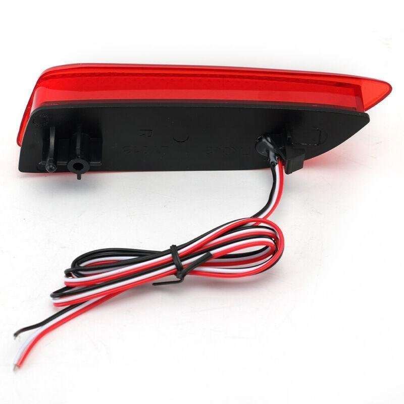 LED Rear Bumper Reflector Brake Lights Set For Toyota Corolla Lexus 2011-2013