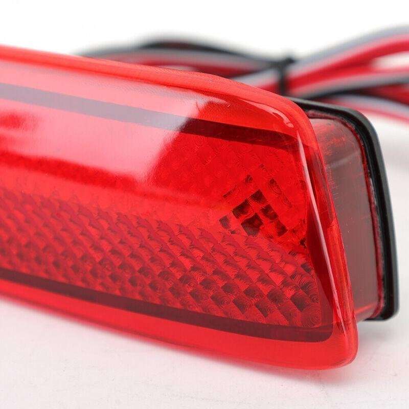 LED Rear Bumper Reflector Brake Lights Set For Toyota Corolla Lexus 2011-2013