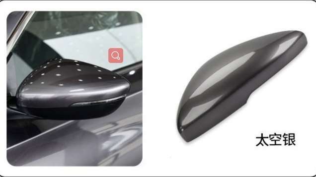 Sliver Right For Accord 2018-2022 10th Side Door Mirror Cover left Replace 1pcs