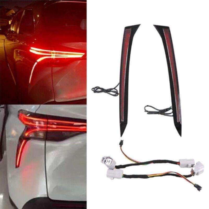 LED Rear Tail Light Side Turn Signal/Brake Light For Toyota Sienna 21-22 Pair