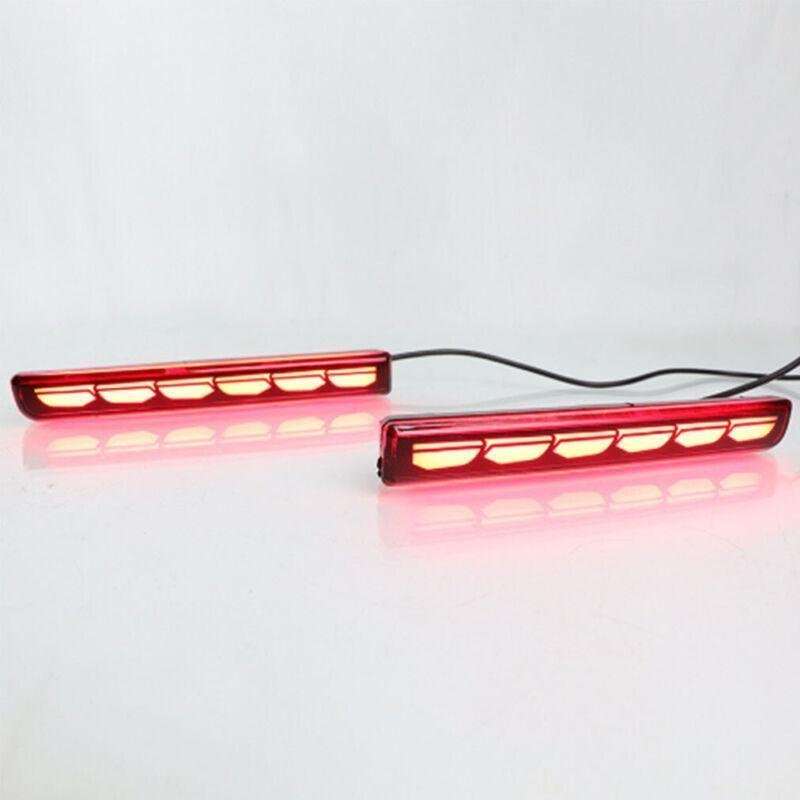 LED Rear Taillight Bumper Reflector Light For Toyota Wigo/Agya/Rush 18-21 Pair