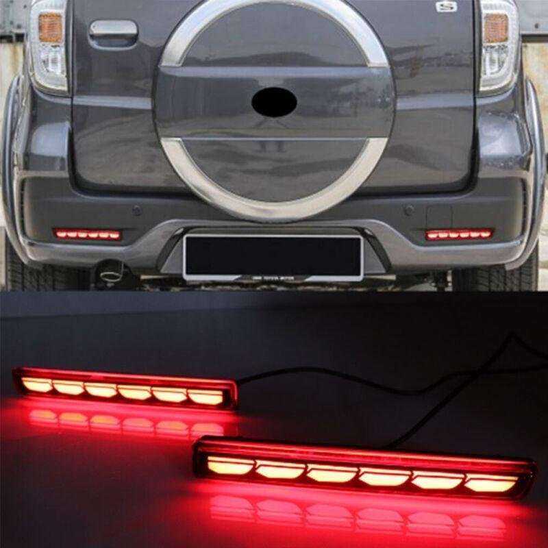 LED Rear Taillight Bumper Reflector Light For Toyota Wigo/Agya/Rush 18-21 Pair