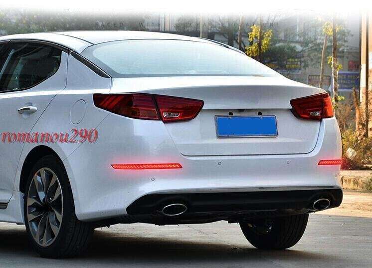 For Kia Optima K5 2014 2015 LED Rear Fog lights/ Brake Lights/ Turn Lights 2pcs