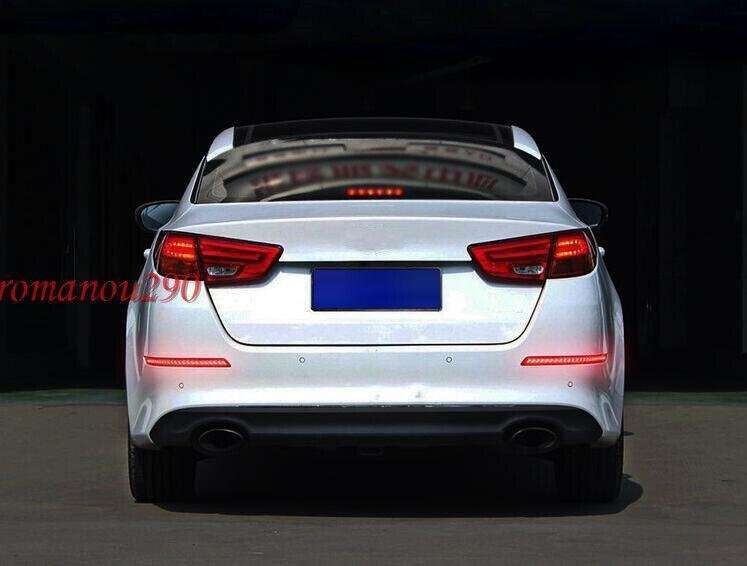 For Kia Optima K5 2014 2015 LED Rear Fog lights/ Brake Lights/ Turn Lights 2pcs