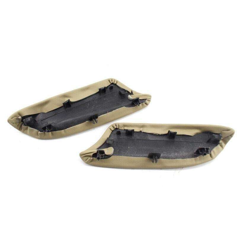 2x Door Panel Armrest Leather Fit for Honda Accord 2008-2012 Beige
