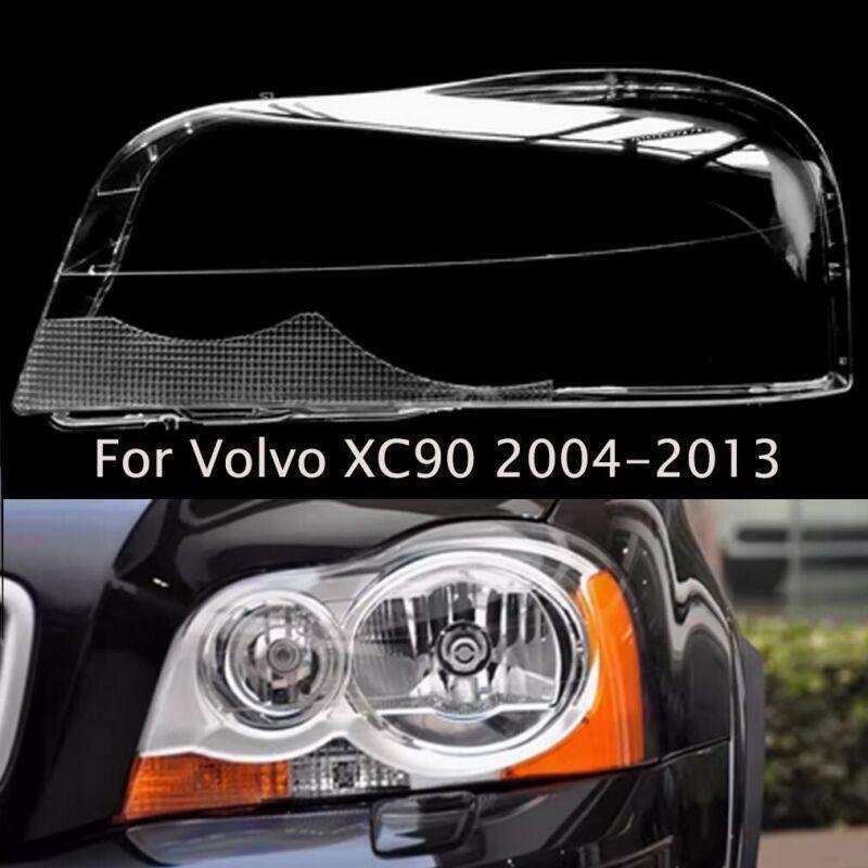 For 2004-2013 Volvo XC90 Front Headlight Headlamp Clear Lens Left Side Cover