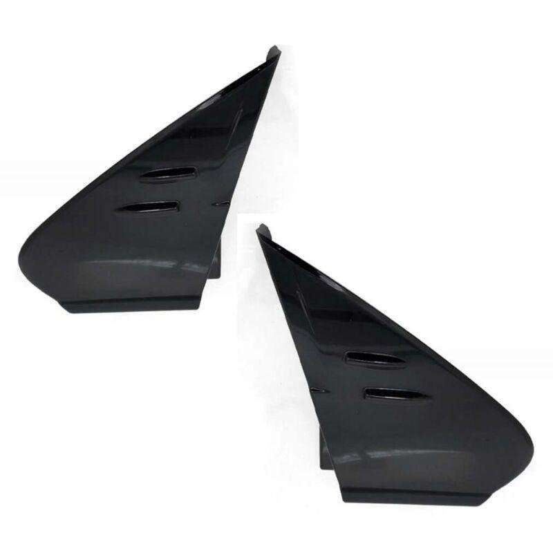 For Toyota Prius 16-20 Rear View Mirror Trim Triangles Molding Cover 2pcs Set