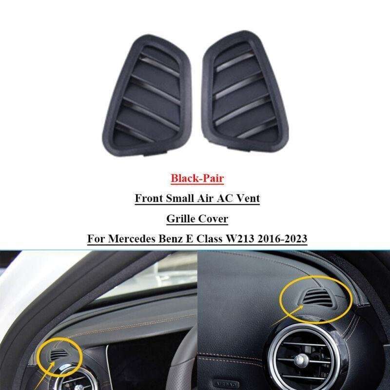 2x Front Small Air AC Vent Grille Covers For Benz E Class W213 2016-2023 B