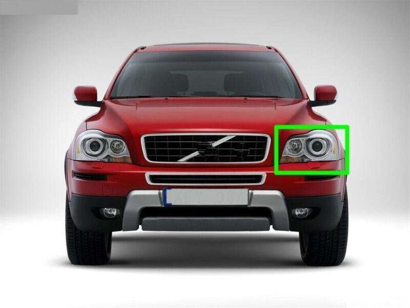 For 2004-2013 Volvo XC90 Front Headlight Headlamp Clear Lens Left Side Cover