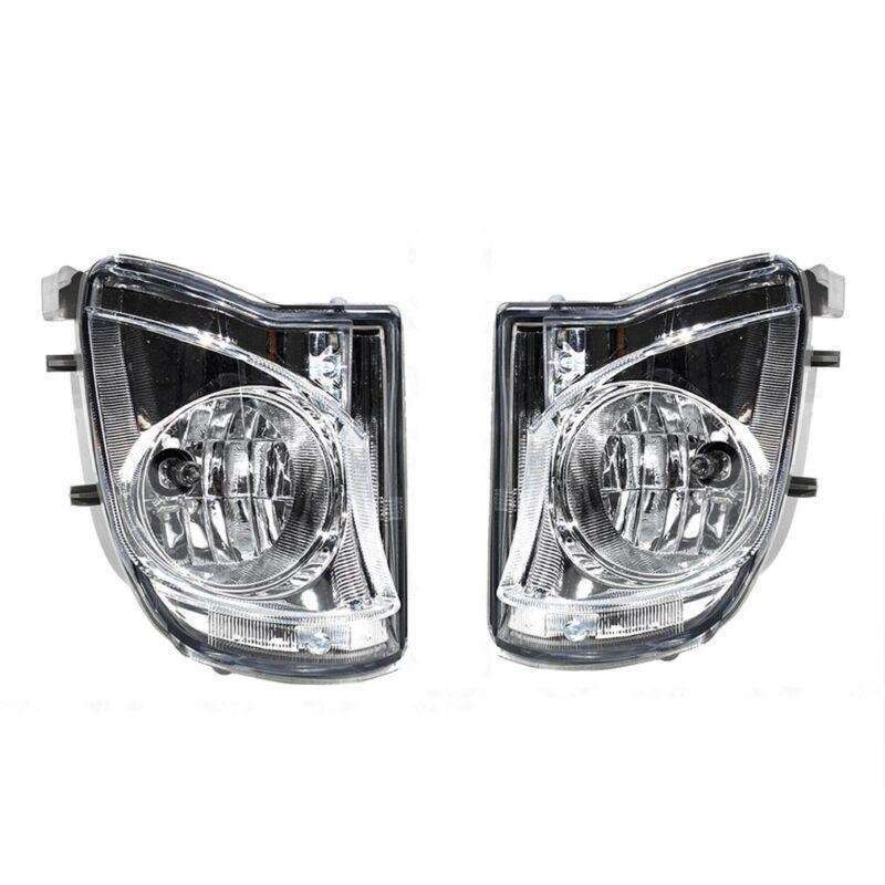 For 2006-2010 Lexus IS250 IS350 Clear Lens Fog Lights Bumper Lamps w/Bulb Pair