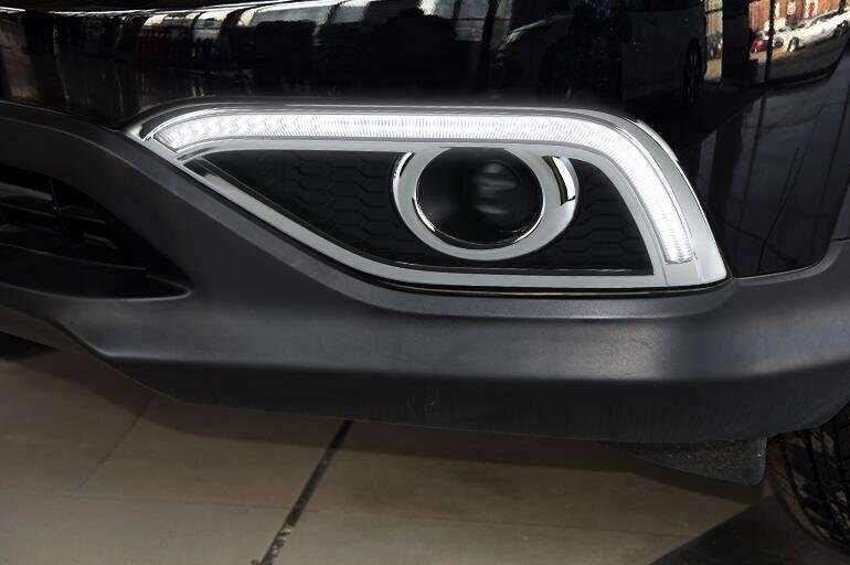 For Honda CRV CR-V 2012-2014 Led Front Bumper Fog Light White Color Light Guide