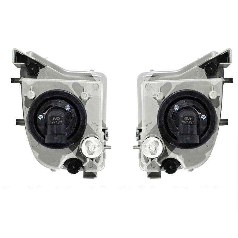 For 2006-2010 Lexus IS250 IS350 Clear Lens Fog Lights Bumper Lamps w/Bulb Pair