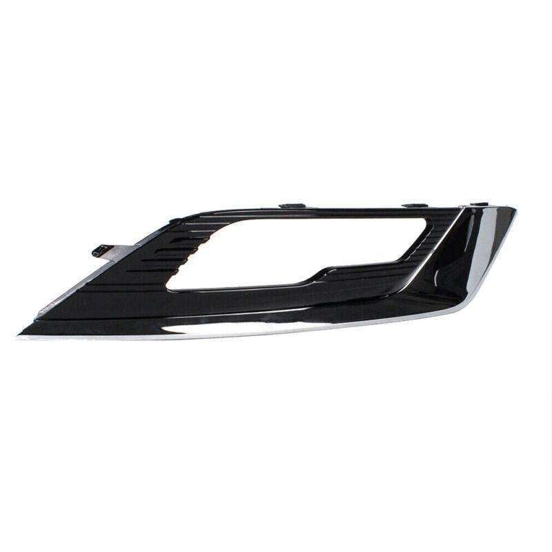 Front Bumper Fog Light Grille Bezel Cover For Ford Fusion 2017 2018 Chrome Pair