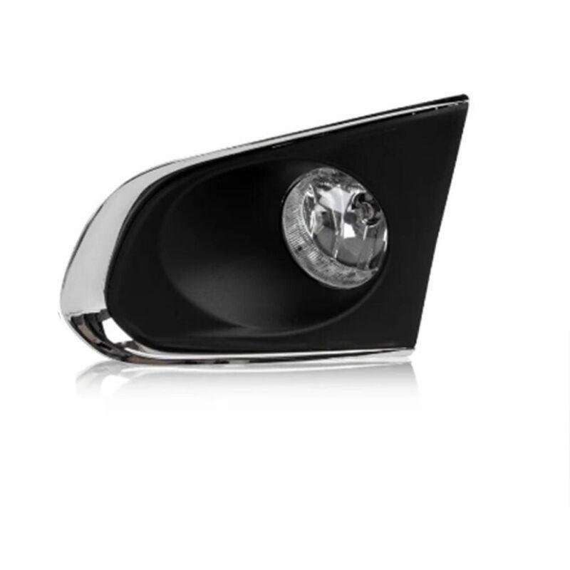 Fits Chevy Trax 2014-2016 Front Bumper Fog Lamp Driving Light Cover Grille Pair