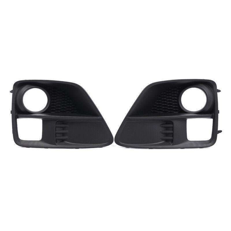2pcs Set Front Bumper Fog Light Hole Covers For Subaru WRX STI 2015-2017